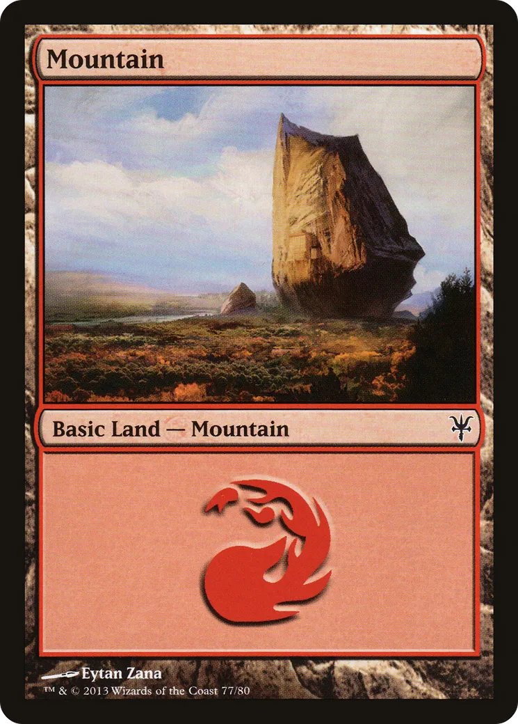 Mountain — Duel Decks: Sorin vs. Tibalt — Magic: The Gathering