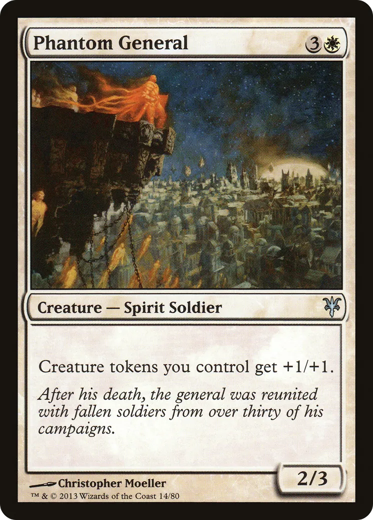 Phantom General from Duel Decks: Sorin vs. Tibalt - Magic: The Gathering