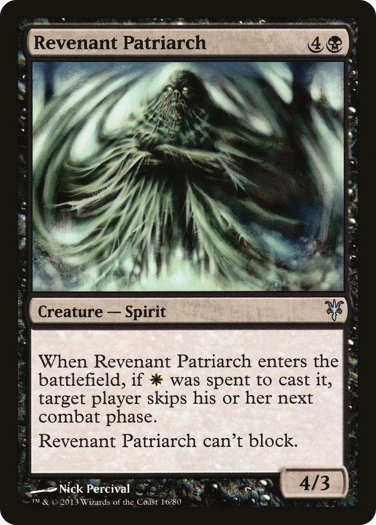 Revenant Patriarch — Duel Decks: Sorin vs. Tibalt — Magic: The Gathering