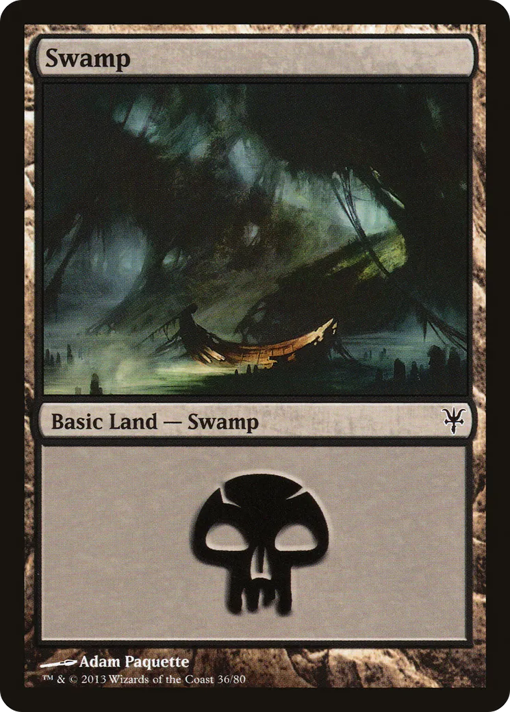 Swamp — Duel Decks: Sorin vs. Tibalt — Magic: The Gathering