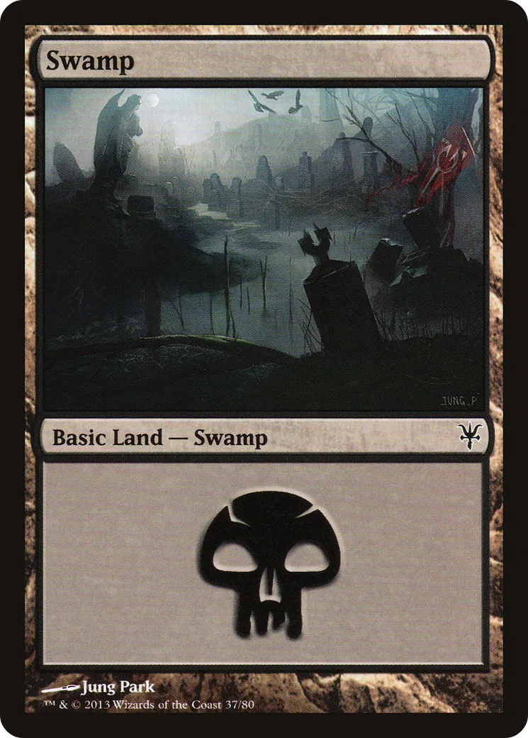 Swamp — Duel Decks: Sorin vs. Tibalt — Magic: The Gathering