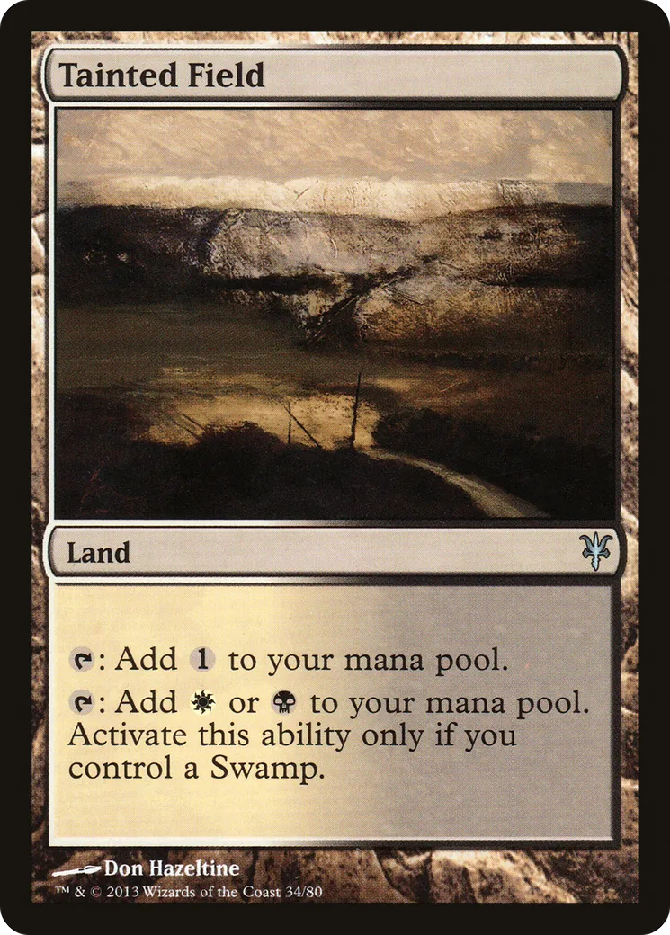 Tainted Field — Duel Decks: Sorin vs. Tibalt — Magic: The Gathering