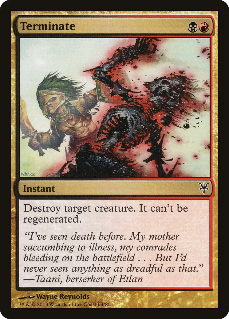 Terminaison — Duel Decks: Sorin vs. Tibalt — Magic: The Gathering