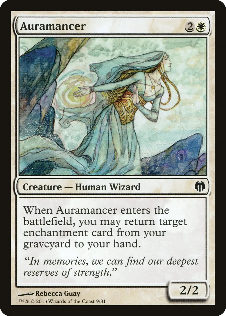 Auramancer — Duel Decks: Heroes vs. Monsters — Magic: The Gathering