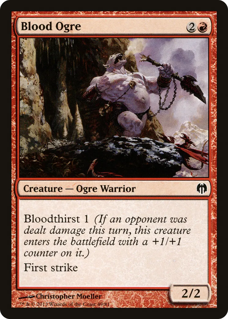 Blood Ogre — Duel Decks: Heroes vs. Monsters — Magic: The Gathering