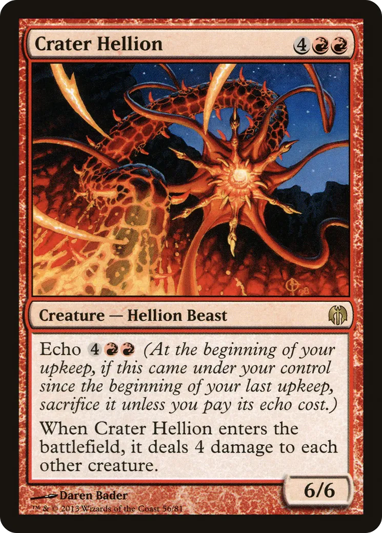 Monstruosité des cratères — Duel Decks: Heroes vs. Monsters — Magic: The Gathering