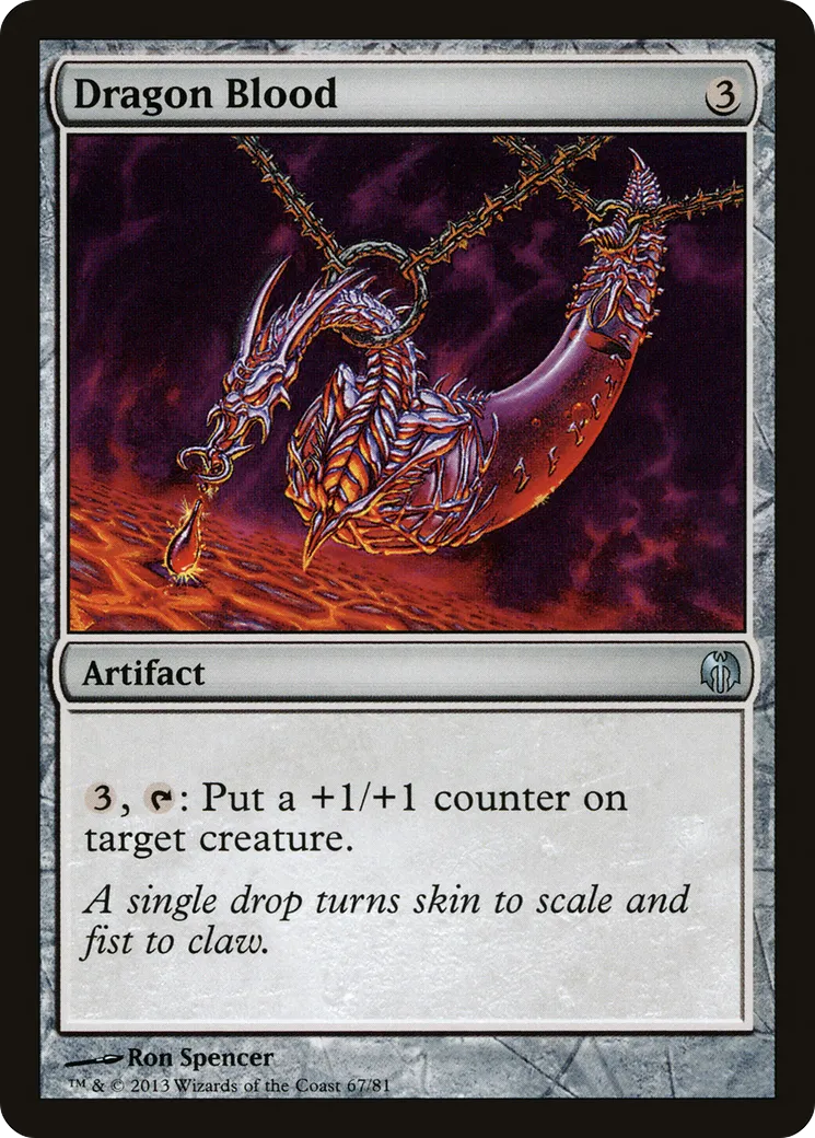 Dragon Blood — Duel Decks: Heroes vs. Monsters — Magic: The Gathering
