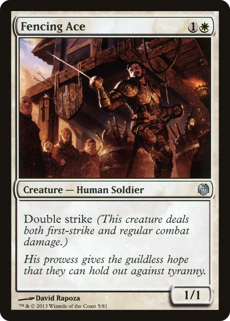 As de l'escrime — Duel Decks: Heroes vs. Monsters — Magic: The Gathering