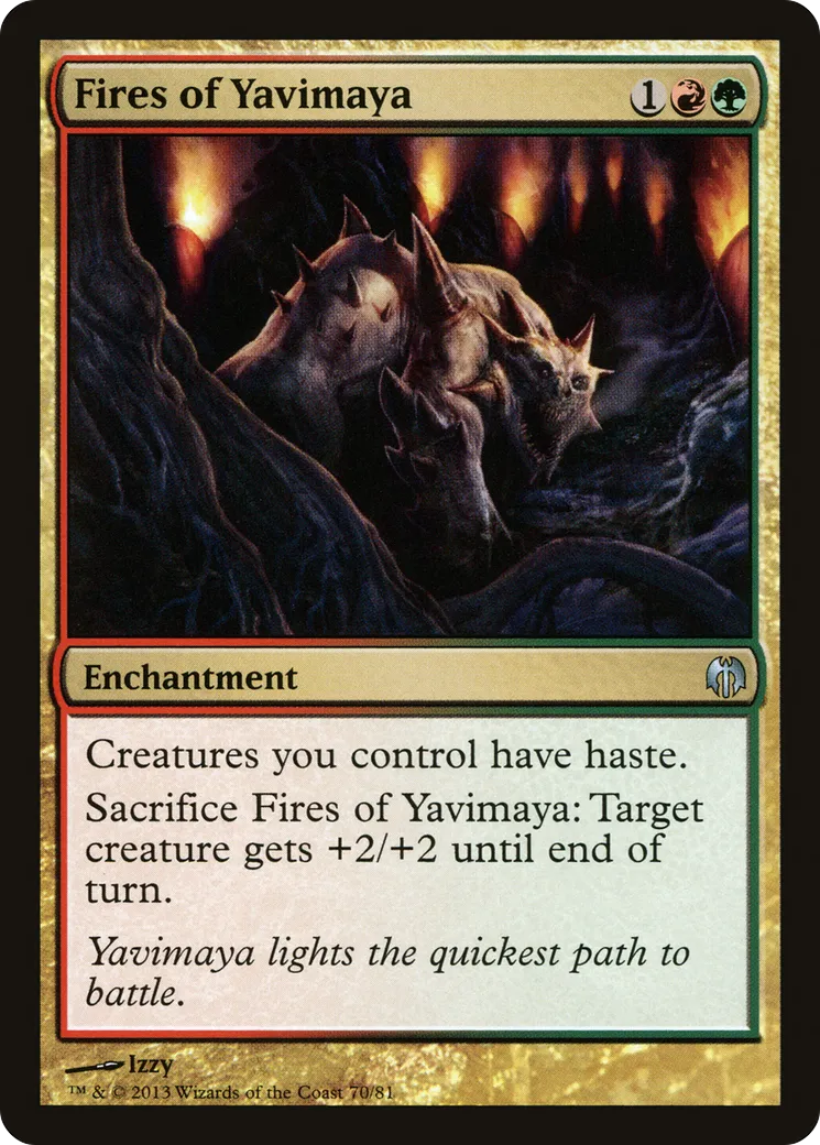 Fires of Yavimaya — Duel Decks: Heroes vs. Monsters — Magic: The Gathering
