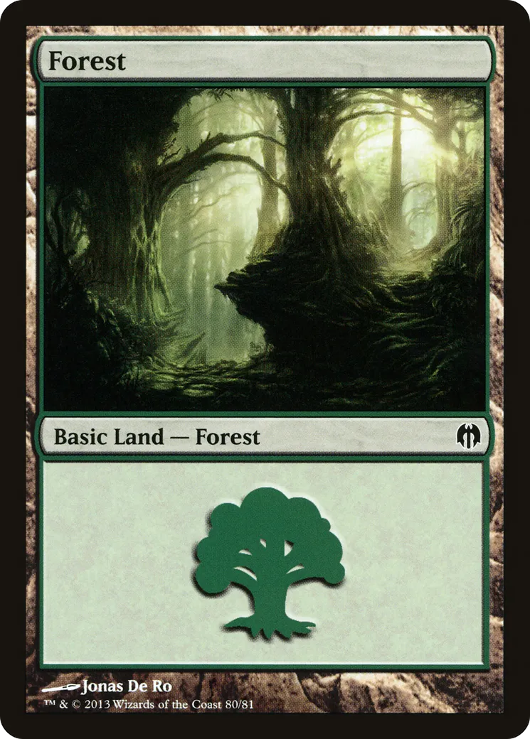 Forest — Duel Decks: Heroes vs. Monsters — Magic: The Gathering