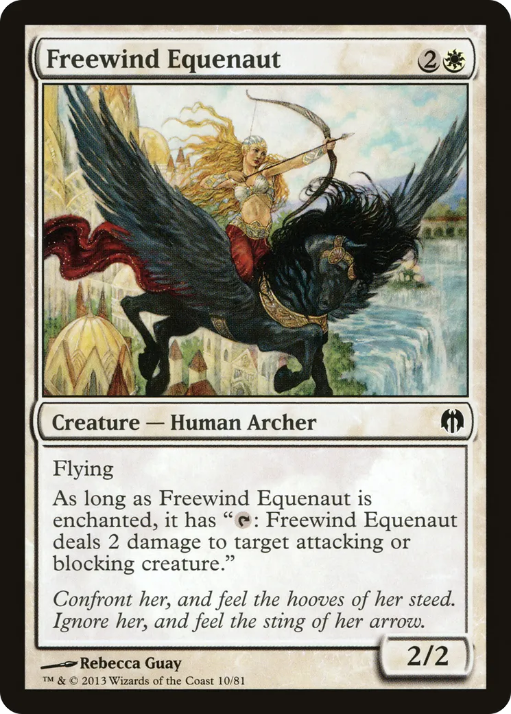 Freewind Equenaut — Duel Decks: Heroes vs. Monsters — Magic: The Gathering