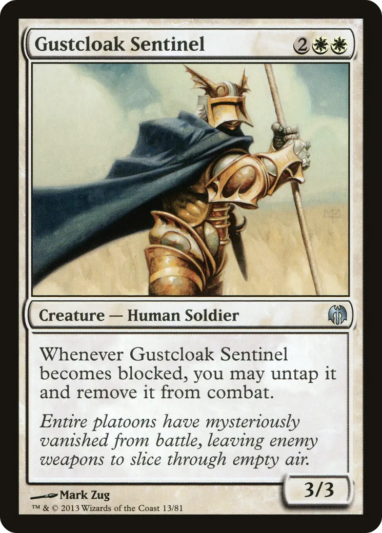Gustcloak Sentinel — Duel Decks: Heroes vs. Monsters — Magic: The Gathering