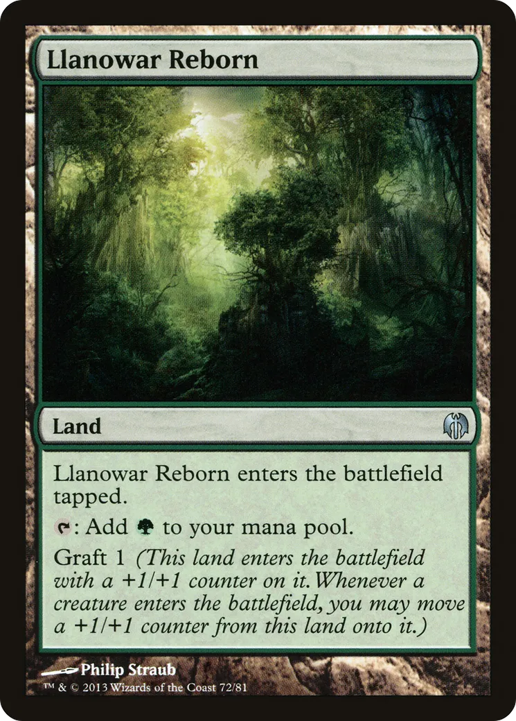 Llanowar Reborn — Duel Decks: Heroes vs. Monsters — Magic: The Gathering