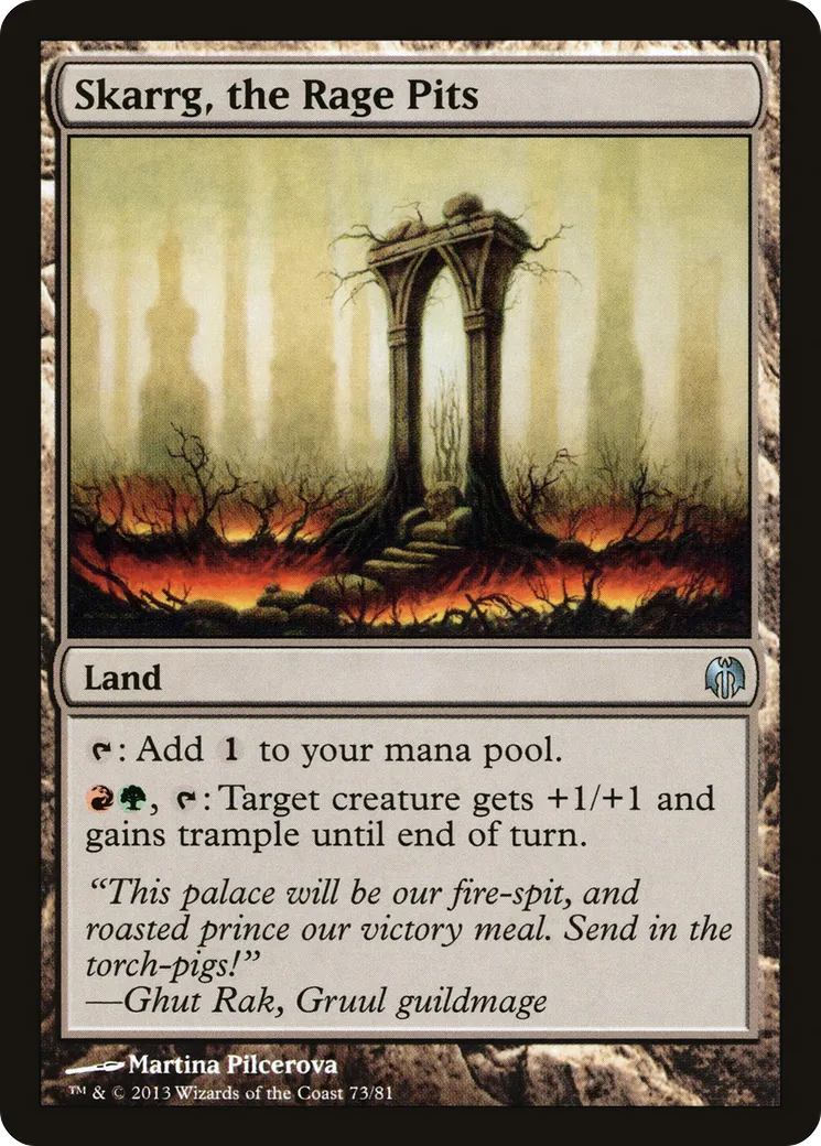 Skarrg, the Rage Pits — Duel Decks: Heroes vs. Monsters — Magic: The Gathering