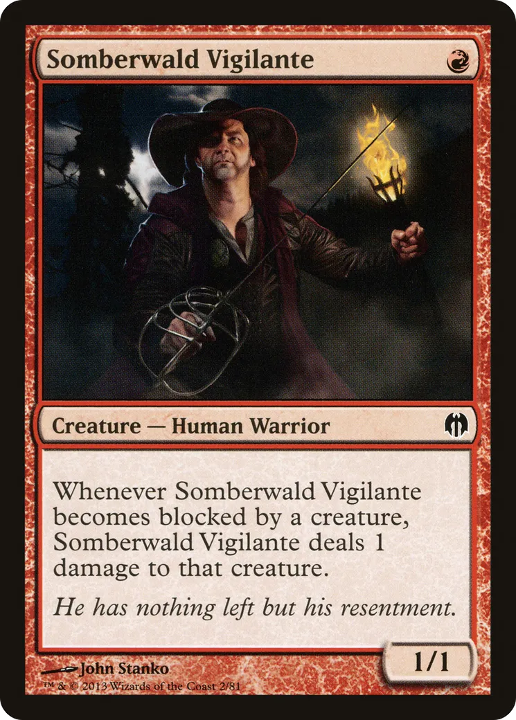 Vigilant de Somberwald — Duel Decks: Heroes vs. Monsters — Magic: The Gathering