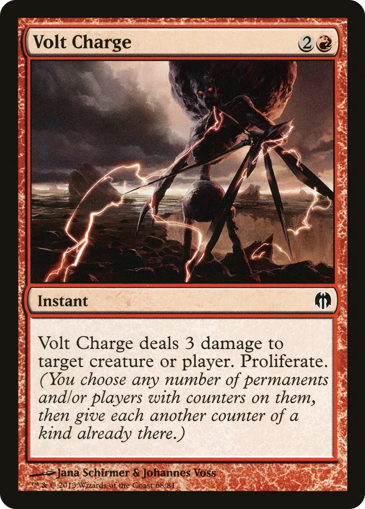 Charge à voltage from Duel Decks: Heroes vs. Monsters - Magic: The Gathering