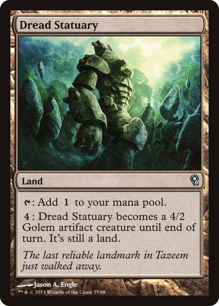 Dread Statuary — Duel Decks: Jace vs. Vraska — Magic: The Gathering