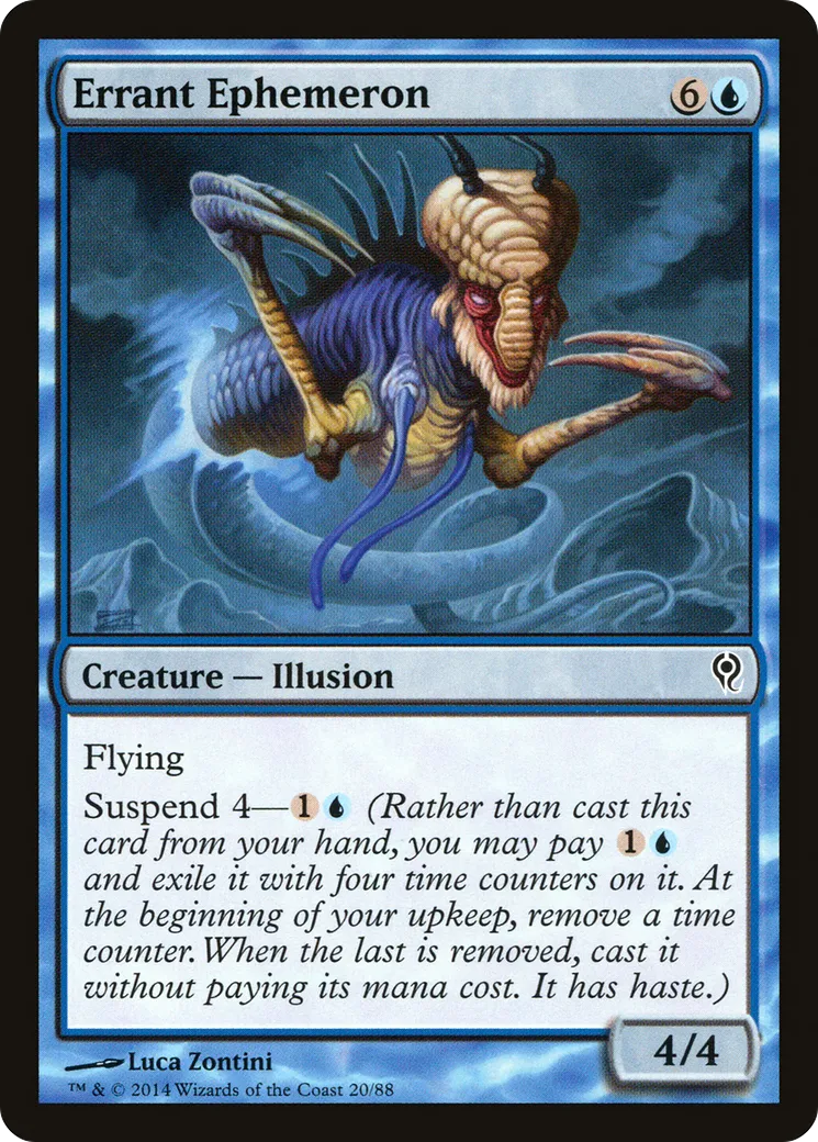 Errant Ephemeron — Duel Decks: Jace vs. Vraska — Magic: The Gathering
