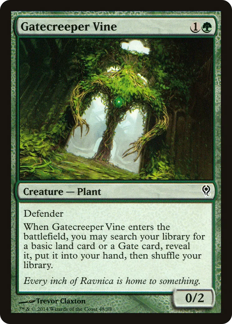 Gatecreeper Vine — Duel Decks: Jace vs. Vraska — Magic: The Gathering