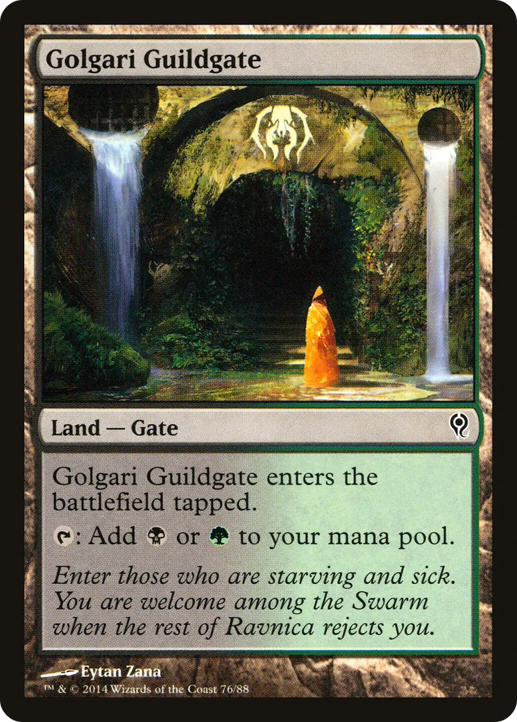 Golgari Guildgate — Duel Decks: Jace vs. Vraska — Magic: The Gathering