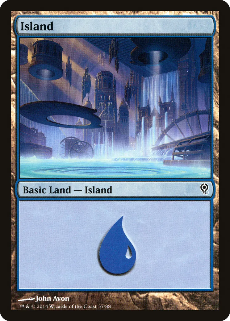 Island — Duel Decks: Jace vs. Vraska — Magic: The Gathering