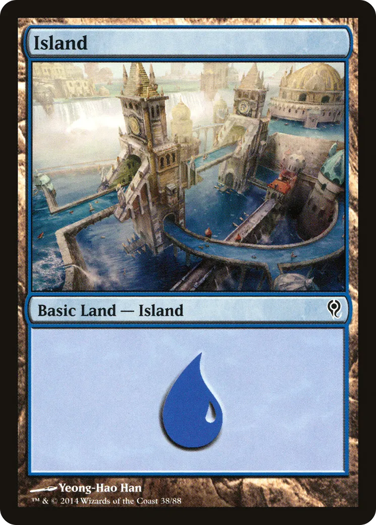 Island — Duel Decks: Jace vs. Vraska — Magic: The Gathering