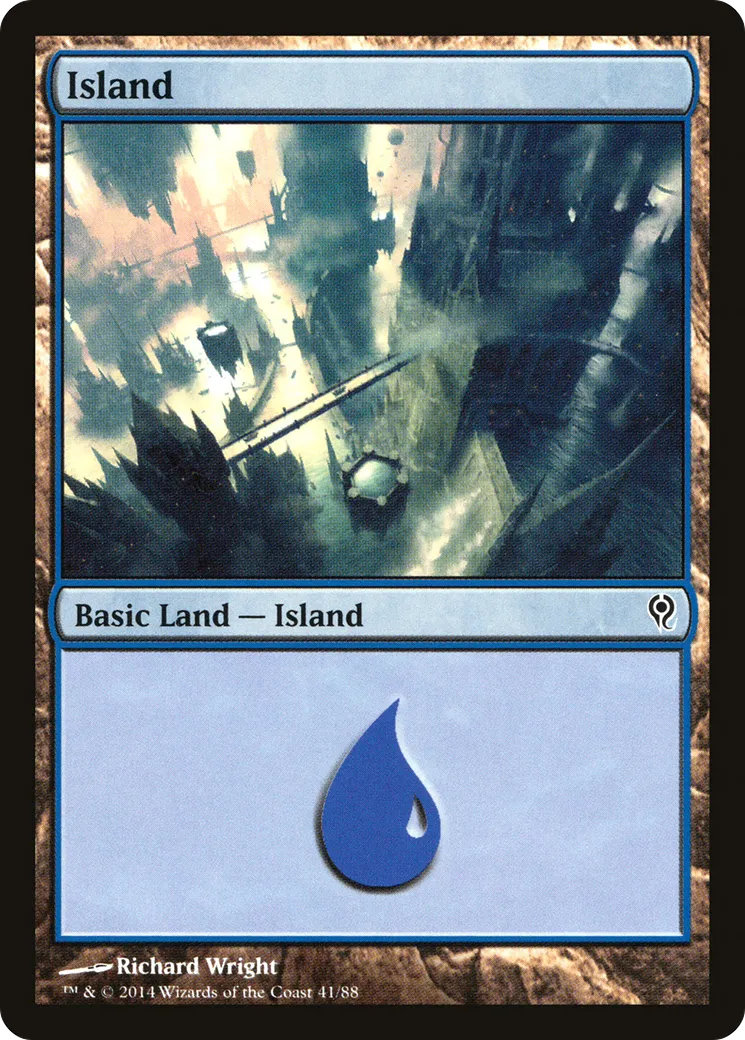 Island — Duel Decks: Jace vs. Vraska — Magic: The Gathering