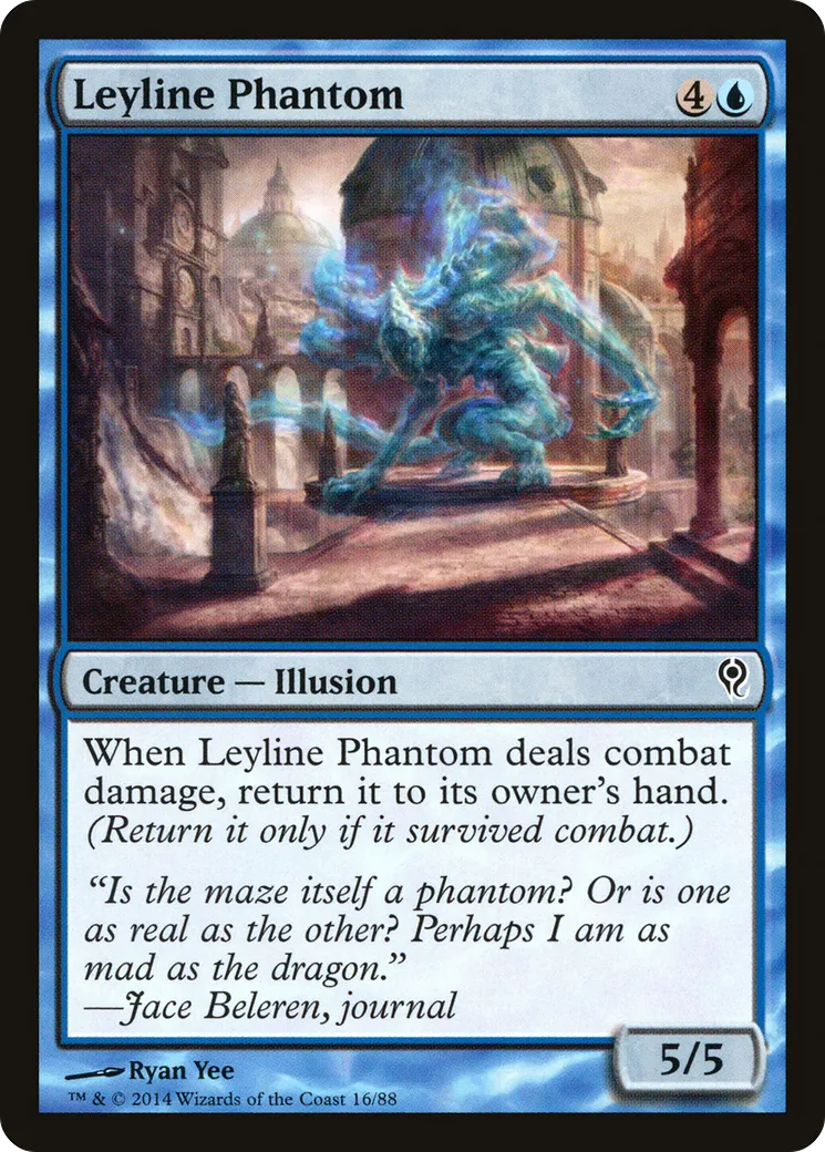 Fantôme des lignes ley — Duel Decks: Jace vs. Vraska — Magic: The Gathering