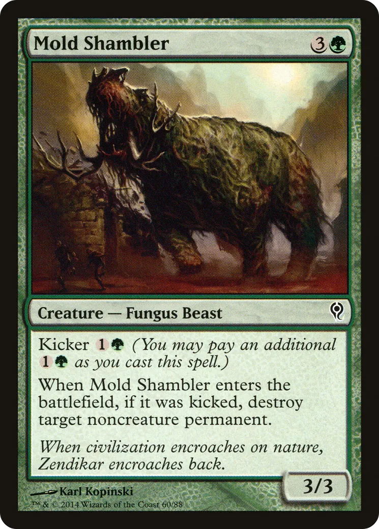Mold Shambler — Duel Decks: Jace vs. Vraska — Magic: The Gathering