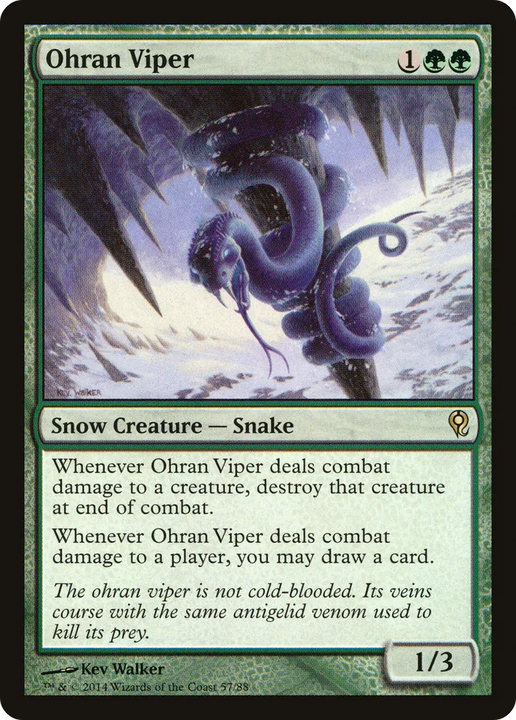 Vipère d'Ohran — Duel Decks: Jace vs. Vraska — Magic: The Gathering