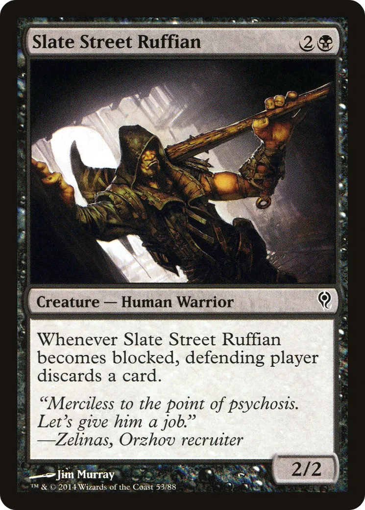Ruffian de la rue d'Ardoise — Duel Decks: Jace vs. Vraska — Magic: The Gathering