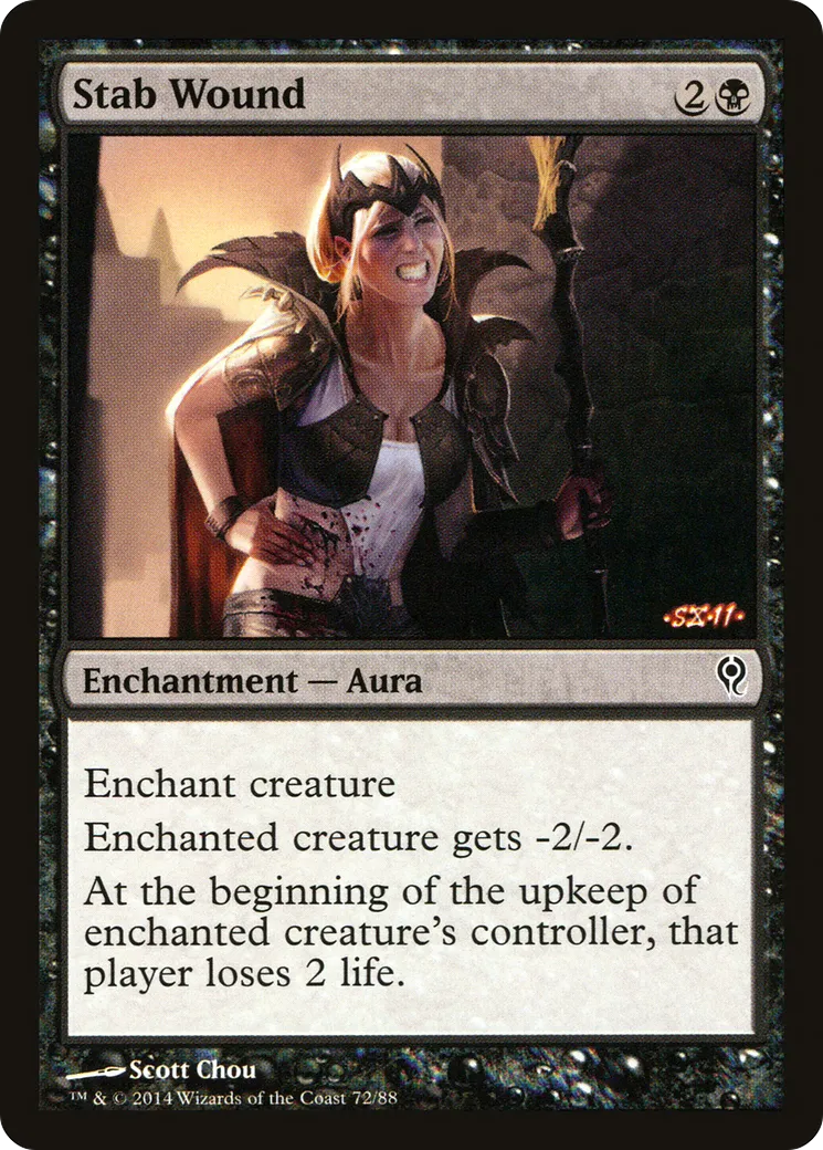Stab Wound — Duel Decks: Jace vs. Vraska — Magic: The Gathering