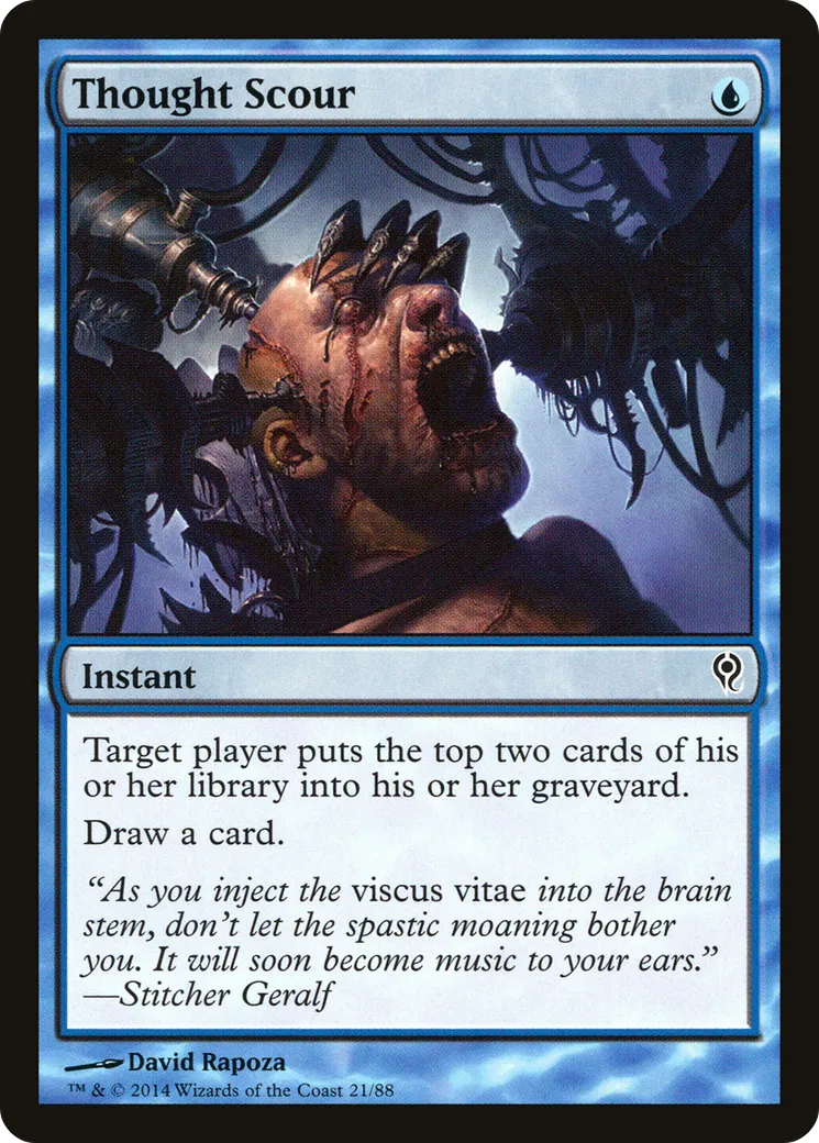 Thought Scour — Duel Decks: Jace vs. Vraska — Magic: The Gathering