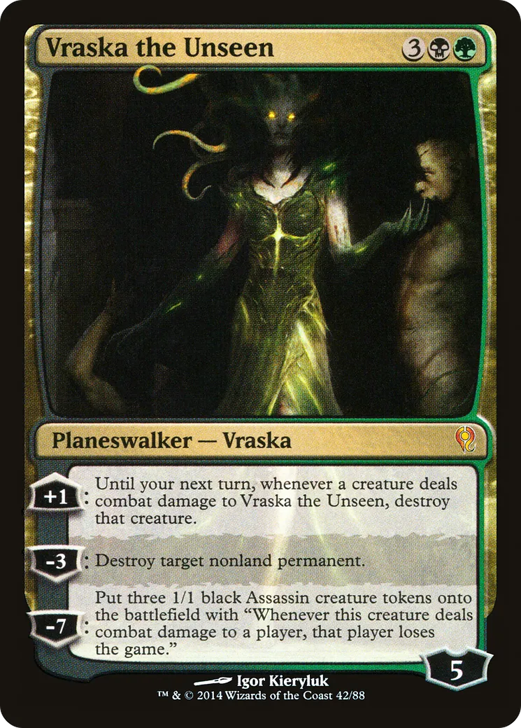 Vraska l'Inapparente — Duel Decks: Jace vs. Vraska — Magic: The Gathering