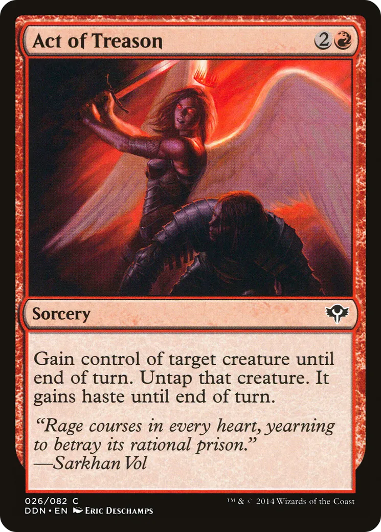 Acte de trahison — Duel Decks: Speed vs. Cunning — Magic: The Gathering