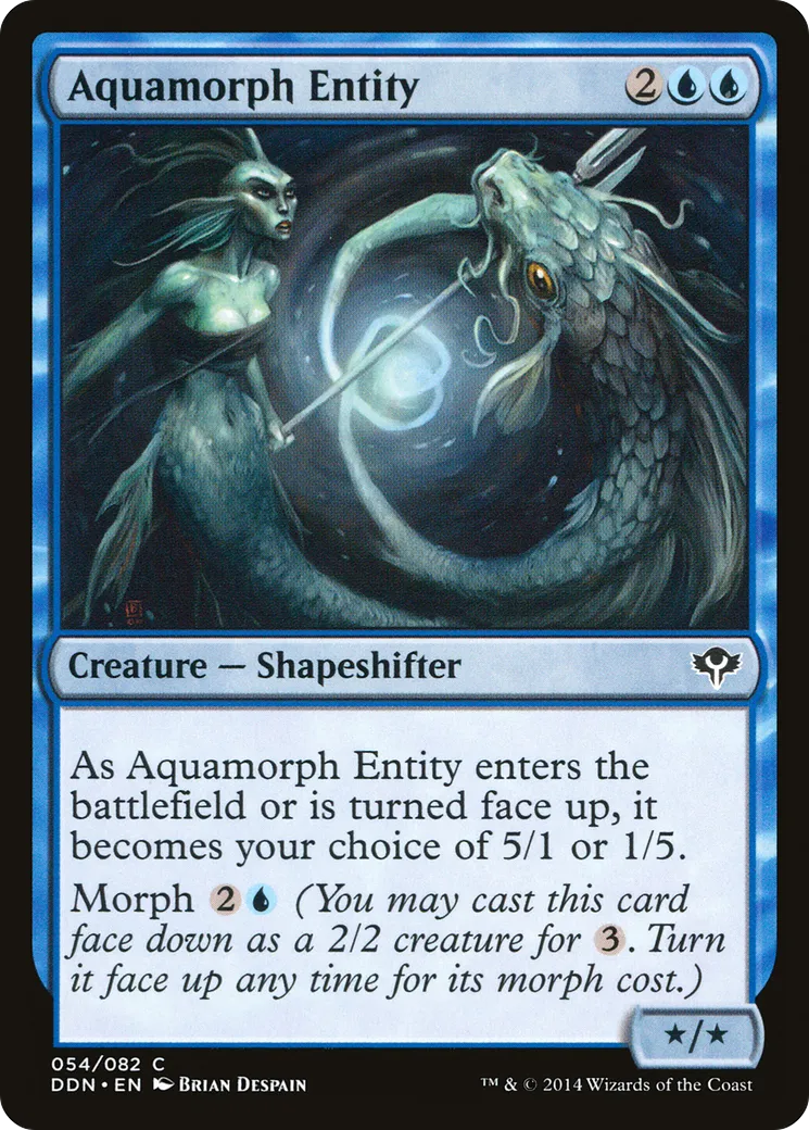 Entité aquamorphe — Duel Decks: Speed vs. Cunning — Magic: The Gathering