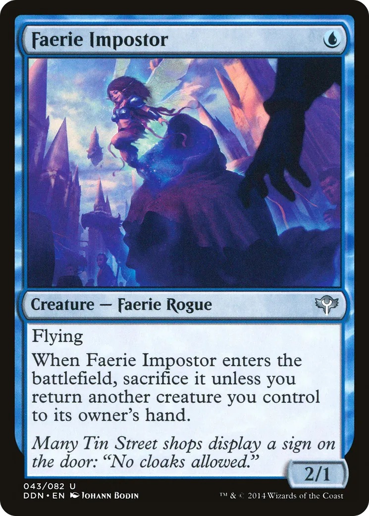 Imposteur faerie — Duel Decks: Speed vs. Cunning — Magic: The Gathering