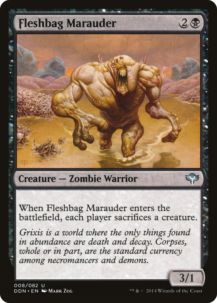 Fleshbag Marauder — Duel Decks: Speed vs. Cunning — Magic: The Gathering