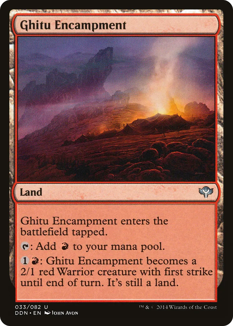 Campement guitûk — Duel Decks: Speed vs. Cunning — Magic: The Gathering