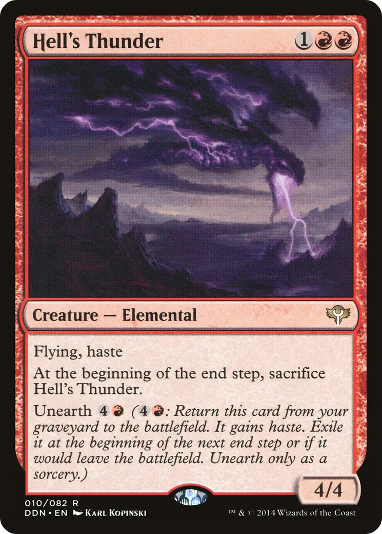 Hell's Thunder from Duel Decks: Speed vs. Cunning - Magic: The Gathering