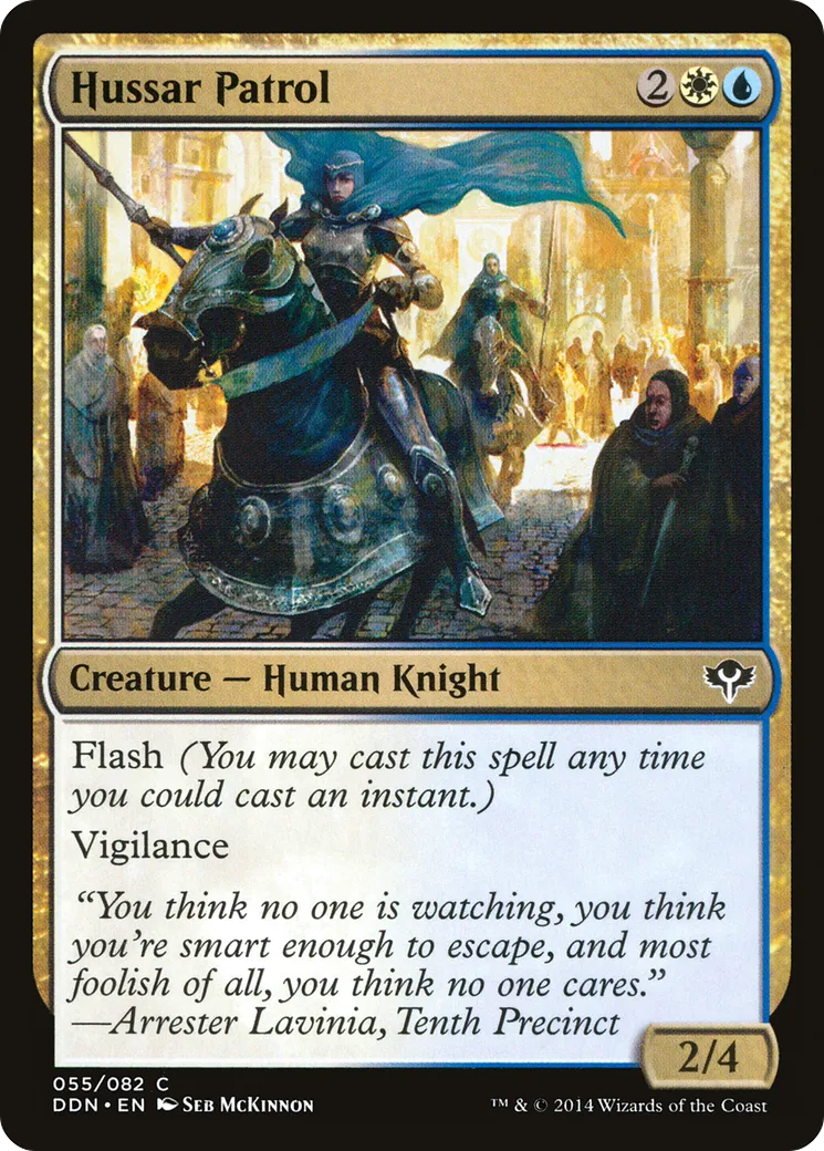 Patrouille de hussards — Duel Decks: Speed vs. Cunning — Magic: The Gathering