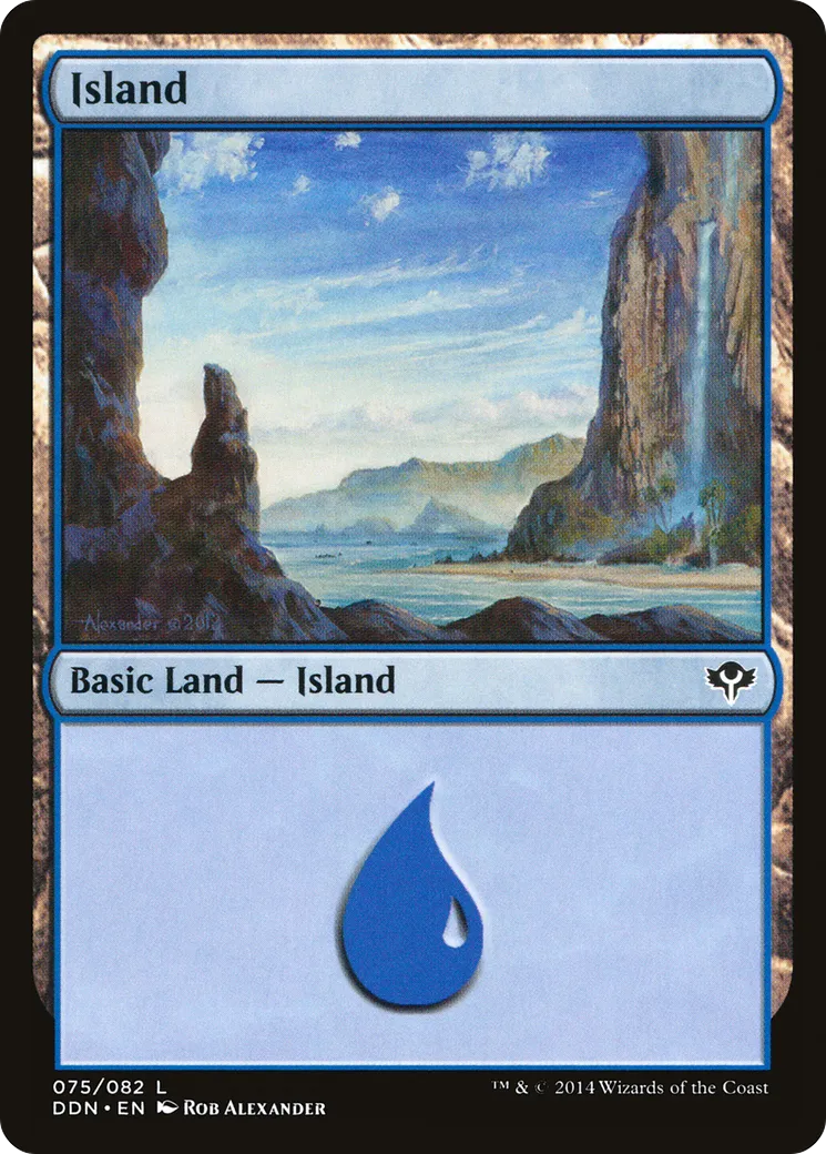 Island — Duel Decks: Speed vs. Cunning — Magic: The Gathering