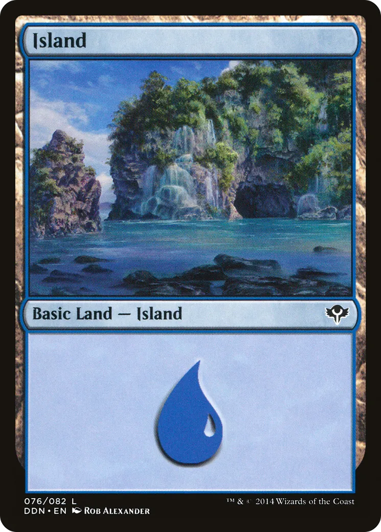 Island — Duel Decks: Speed vs. Cunning — Magic: The Gathering