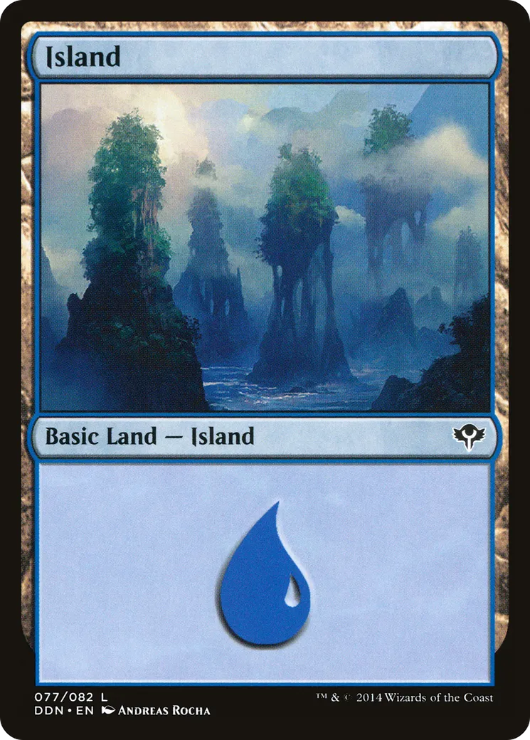 Island — Duel Decks: Speed vs. Cunning — Magic: The Gathering