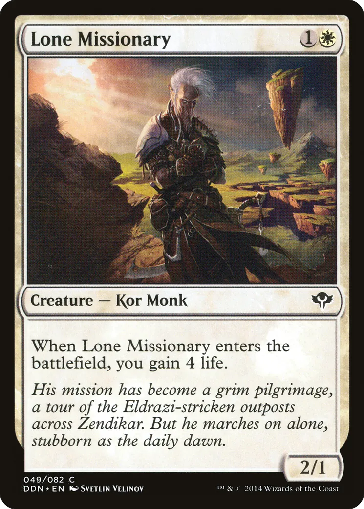 Missionnaire solitaire — Duel Decks: Speed vs. Cunning — Magic: The Gathering