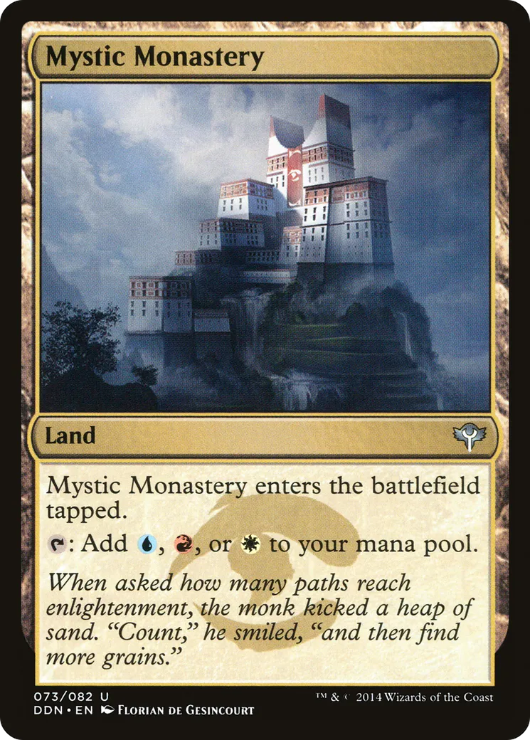 Monastère mystique — Duel Decks: Speed vs. Cunning — Magic: The Gathering