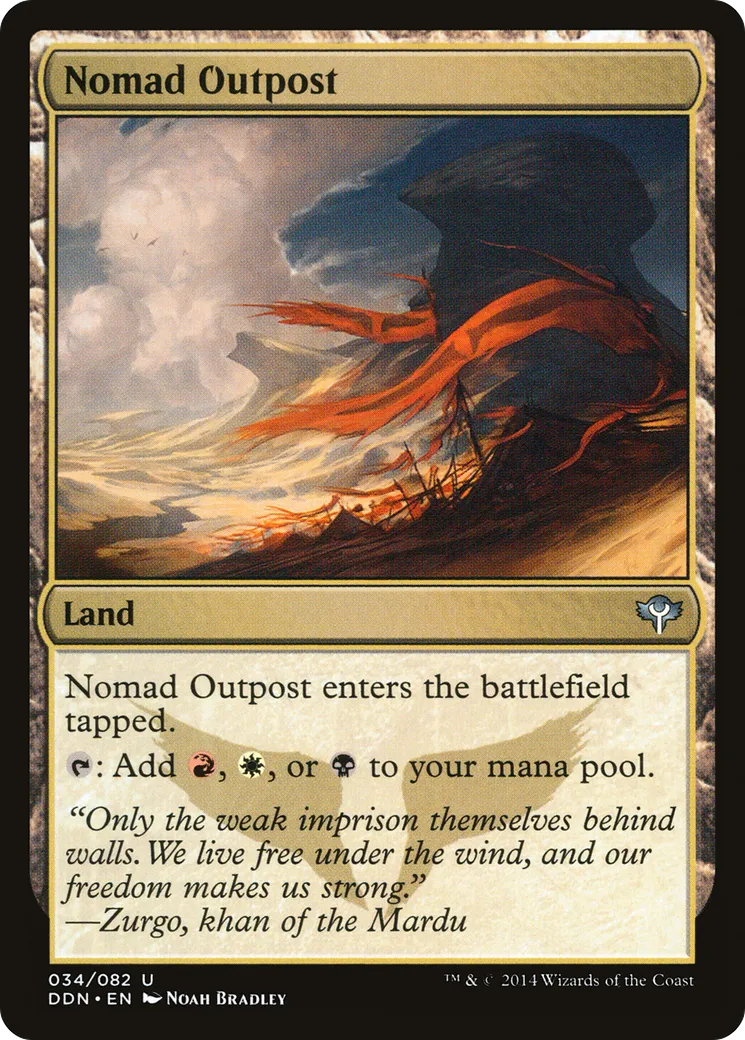 Avant-poste nomade — Duel Decks: Speed vs. Cunning — Magic: The Gathering