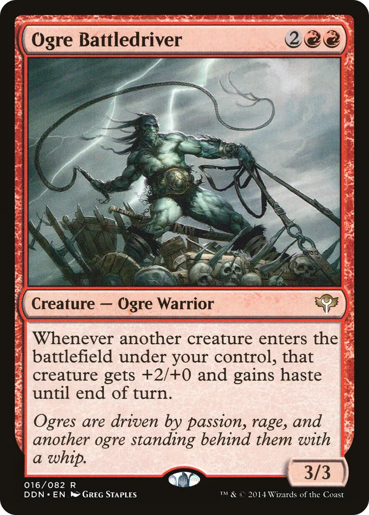 Ogre Battledriver from Duel Decks: Speed vs. Cunning - Magic: The Gathering