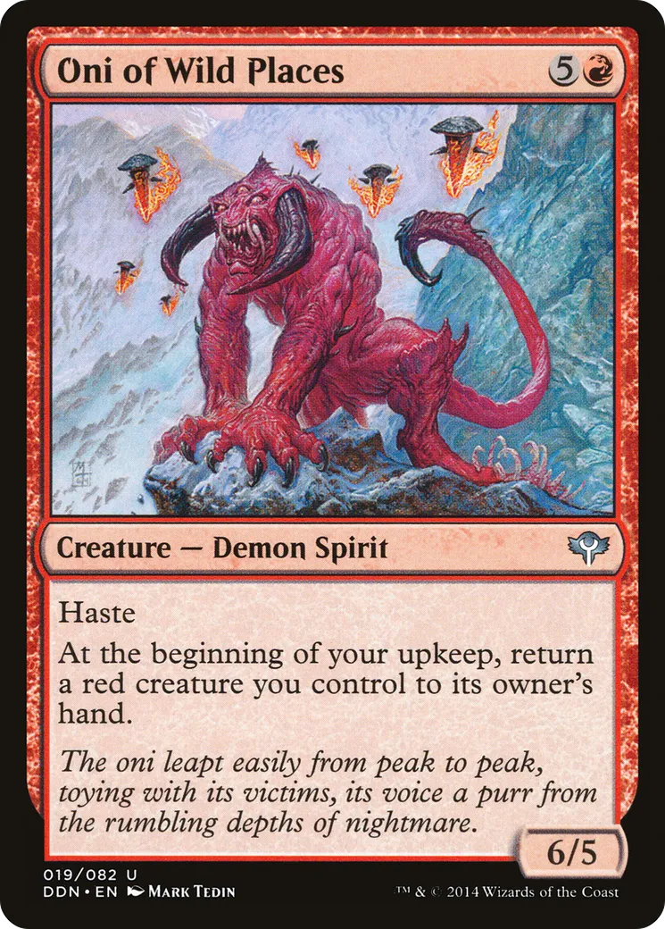 Oni of Wild Places — Duel Decks: Speed vs. Cunning — Magic: The Gathering