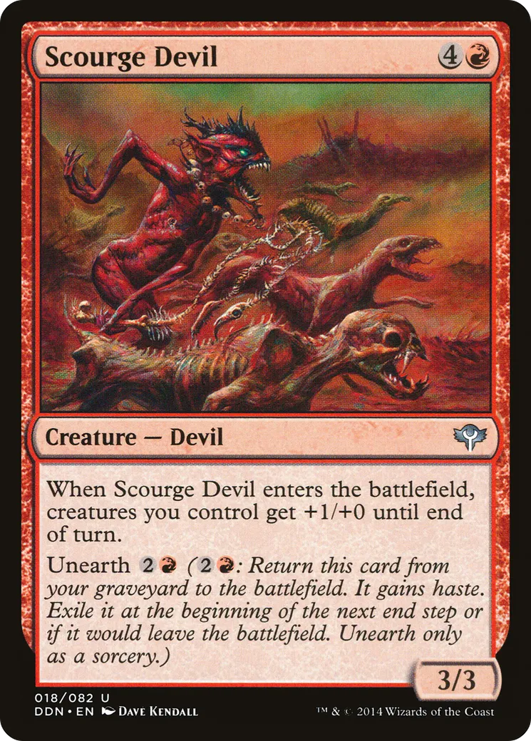 Scourge Devil — Duel Decks: Speed vs. Cunning — Magic: The Gathering